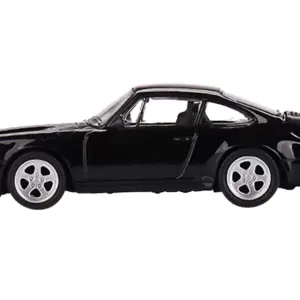 1987 RUF CTR Black Limited Edition to 2400 pieces Worldwide 1/64 Diecast Model Car by True Scale Miniatures