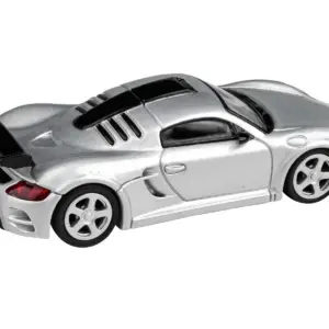 2012 RUF CTR3 Clubsport Silver Metallic 1/64 Diecast Model Car by Paragon Models