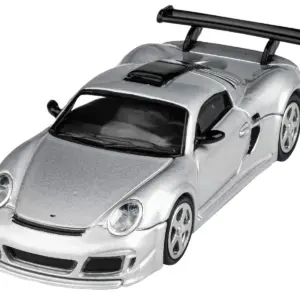 2012 RUF CTR3 Clubsport Silver Metallic 1/64 Diecast Model Car by Paragon Models 2