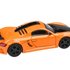 2012 RUF CTR3 Clubsport Orange with Black Hood 1/64 Diecast Model Car by Paragon Models 2