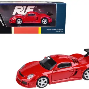 2012 RUF CTR3 Clubsport Guards Red 1/64 Diecast Model Car by Paragon Models 3