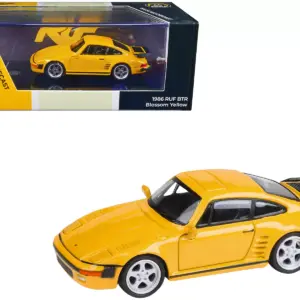 1986 RUF BTR Blossom Yellow 1/64 Diecast Model Car by Paragon Models 3