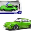 1984 Porsche 911 Carrera 3.2 Bright Green with Black Stripes 1/18 Diecast Model Car by Solido