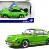 1984 Porsche 911 Carrera 3.2 Bright Green with Black Stripes 1/18 Diecast Model Car by Solido