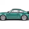 1991 Porsche 911 Turbo Wimbledon Green Metallic 1/18 Diecast Model Car by Solido