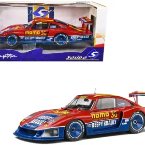 Porsche 935 Moby Dick #30 RHD (Right Hand Drive) Giampiero Moretti - Sarel van der Merwe "Kreepy Krauly" 6 Hours of Mid-Ohio (1983) "Competition" Series 1/18 Diecast Model Car by Solido 2