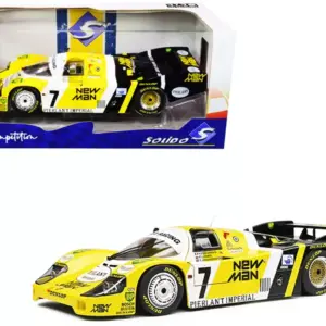 Porsche 956LH RHD (Right Hand Drive) #7 H. Pescarolo – K. Ludwig – S. Johansson “New-Man” Winner 24H of Le Mans (1984) “Competition” Series 1/18 Diecast Model Car by Solido