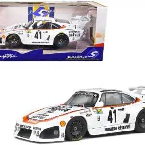 Porsche 935 K3 #41 Klaus Ludwig - Don Whittington - Bill Whittington Winner 24 Hours of Le Mans (1979) "Competition" Series 1/18 Diecast Model Car by Solido 2