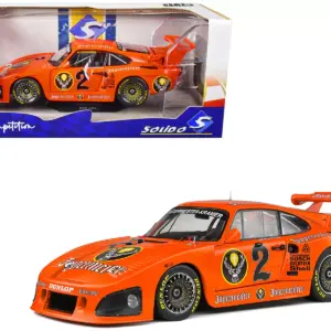 Porsche 935 K3 #2 Axel Plankenhorn "DRM (Deutsche Rennsport Meisterschaft)" (1980) "Competition" Series 1/18 Diecast Model Car by Solido 2