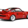 2021 RWB Bodykit #40 Red with Gold Stripes, Black Top and Cherry Blossom Graphics “Red Sakura” 1/18 Diecast Model Car by Solido 2021 RWB Bodykit #40 Red with Gold Stripes, Black Top and Cherry Blossom Graphics “Red Sakura” 1/18 Diecast Model Car by Solido