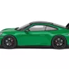 Porsche 911 (992) GT3 Python Green with Black Top 1/43 Diecast Model Car by Solido