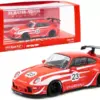 Porsche RWB 993 #23 “RWBWU” Red with White Stripes “RAUH-Welt BEGRIFF” 1/43 Diecast Model Car by Tarmac Works Porsche RWB 993 #23 “RWBWU” Red with White Stripes “RAUH-Welt BEGRIFF” 1/43 Diecast Model Car by Tarmac Works