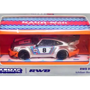 RWB 964 #8 Silver Metallic with Graphics 
