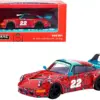 RWB 964 #22 Red and Blue “Mr. Strong” Graphics “Mr. Men Little Miss” with Container Display Case 1/64 Diecast Model Car by Tarmac Works RWB 964 #22 Red and Blue “Mr. Strong” Graphics “Mr. Men Little Miss” with Container Display Case 1/64 Diecast Model Car by Tarmac Works