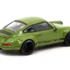 RWB Backdate Olive Green with Black Stripes “RAUH-Welt BEGRIFF” “Hobby64” Series 1/64 Diecast Model Car by Tarmac Works RWB Backdate Olive Green with Black Stripes “RAUH-Welt BEGRIFF” “Hobby64” Series 1/64 Diecast Model Car by Tarmac Works