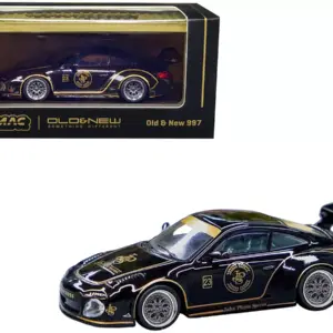 997 Old & New Body Kit #23 Black with Gold Graphics 
