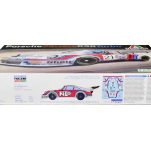 Skill 2 Model Kit Porsche Carrera RSR Turbo 1/24 Scale Model by Italeri 2