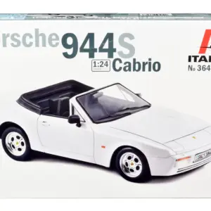 Skill 2 Model Kit Porsche 944 S Cabriolet 1/24 Scale Model by Italeri 3