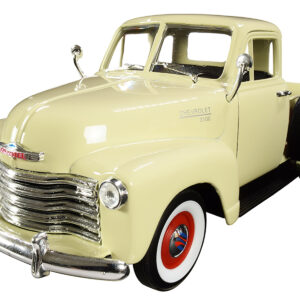 1953 Chevrolet 3100 Pickup Truck Cream 1/24-1/27 Diecast Model Car by Welly
