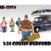 Cousin Budford “Trailer Park” Figure For 1:24 Scale Model Cars by American Diorama