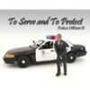 Police Officer II Figure For 1:18 Scale Models by American Diorama Police Officer II Figure For 1:18 Scale Models by American Diorama