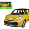2013 Fiat 500L Yellow 1/24 Diecast Car Model by Welly 2013 Fiat 500L Yellow 1/24 Diecast Car Model by Welly