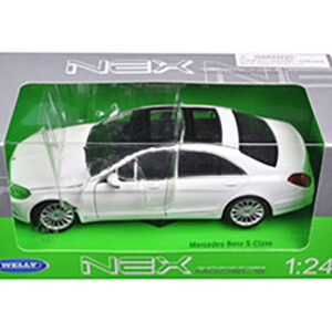 Mercedes Benz S Class with Sunroof White 
