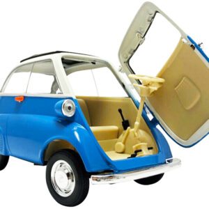 BMW Isetta Blue and White