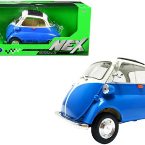 BMW Isetta Blue and White “NEX Models” 1/18 Diecast Model Car by Welly BMW Isetta Blue and White “NEX Models” 1/18 Diecast Model Car by Welly