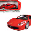 Ferrari 458 Italia Red 1/24 Diecast Model Car by Bburago