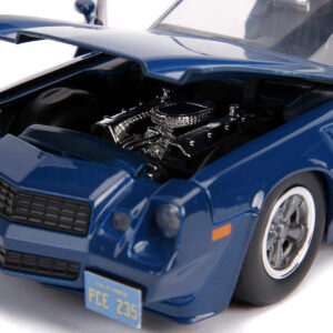 Billy's Chevrolet Camaro Z28 Dark Blue with Collectible Coin