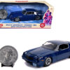 Billy’s Chevrolet Camaro Z28 Dark Blue with Collectible Coin “Stranger Things” (2016) TV Series 1/24 Diecast Model Car by Jada Billy’s Chevrolet Camaro Z28 Dark Blue with Collectible Coin “Stranger Things” (2016) TV Series 1/24 Diecast Model Car by Jada