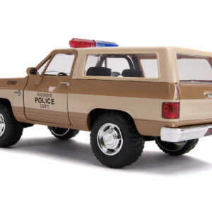 Hopper's Chevrolet Blazer with Police Badge