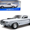 1968 Ford Mustang CJ Cobra Jet White 1/18 Diecast Model Car by Maisto