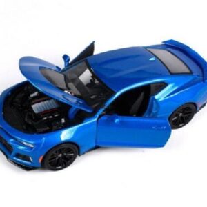 2017 Chevrolet Camaro ZL1 Blue Metallic 1/24 Diecast Model Car by Maisto
