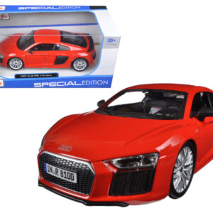 Audi R8 V10 Plus Red Special Edition 1/24 Diecast Model Car by Maisto Audi R8 V10 Plus Red Special Edition 1/24 Diecast Model Car by Maisto