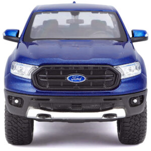 2019 Ford Ranger Lariat Sport Pickup Truck Dark Blue Metallic 1/27 Diecast Model Car by Maisto