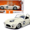 1965 Shelby Cobra 427 S/C #58 Cream “Bigtime Muscle” 1/24 Diecast Model Car by Jada 1965 Shelby Cobra 427 S/C #58 Cream “Bigtime Muscle” 1/24 Diecast Model Car by Jada
