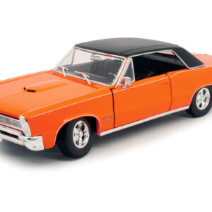 1965 Pontiac GTO Hurst Orange with Black Top and White Stripes 
