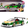 2002 Honda NSX Type-R Japan Spec RHD (Right Hand Drive) and Green Ranger Diecast Figurine “Power Rangers” 1/24 Diecast Model Car by Jada 2002 Honda NSX Type-R Japan Spec RHD (Right Hand Drive) and Green Ranger Diecast Figurine “Power Rangers” 1/24 Diecast Model Car by Jada