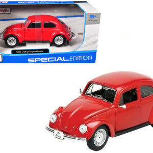1973 Volkswagen Beetle Red 1/24 Diecast Model Car by Maisto 1973 Volkswagen Beetle Red 1/24 Diecast Model Car by Maisto
