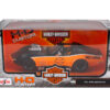 1970 Chevrolet Corvette Harley Davidson Black/Orange 1/24 Diecast Model Car by Maisto 1970 Chevrolet Corvette Harley Davidson Black/Orange 1/24 Diecast Model Car by Maisto