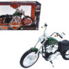 2013 Harley Davidson XL 1200V Seventy Two Green Motorcycle Model 1/12 by Maisto 2013 Harley Davidson XL 1200V Seventy Two Green Motorcycle Model 1/12 by Maisto