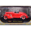 1935 Auburn Speedster Coral Red 1/32 Diecast Model Car by Signature Models 1935 Auburn Speedster Coral Red 1/32 Diecast Model Car by Signature Models