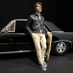Skateboarder Figurine III for 1/24 Scale Models by American Diorama