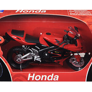 2006 Honda CBR600R Red 1/12 Diecast Motorcycle Model by New Ray