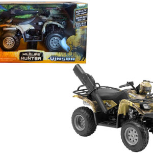 Suzuki Vinson 500 4X4 Quad Runner Green ATV 1/12 Diecast Motorcycle Model by New Ray