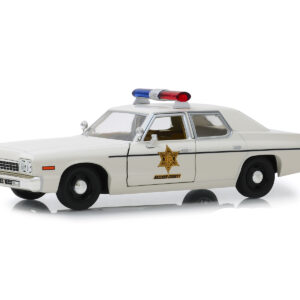 1975 Dodge Monaco Cream "Hazzard County Sheriff" 1/24 Diecast Model Car by Greenlight