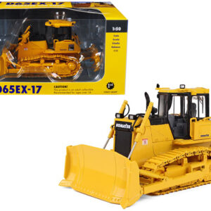 Komatsu D65EX-17 Sigmadozer with Ripper 1/50 Diecast Model by First Gear