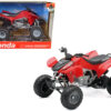Honda TRX 450R ATV Red 1/12 Diecast Motorcycle Model by New Ray